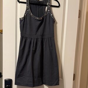 Cynthia Rowley Charcoal Studded Dress